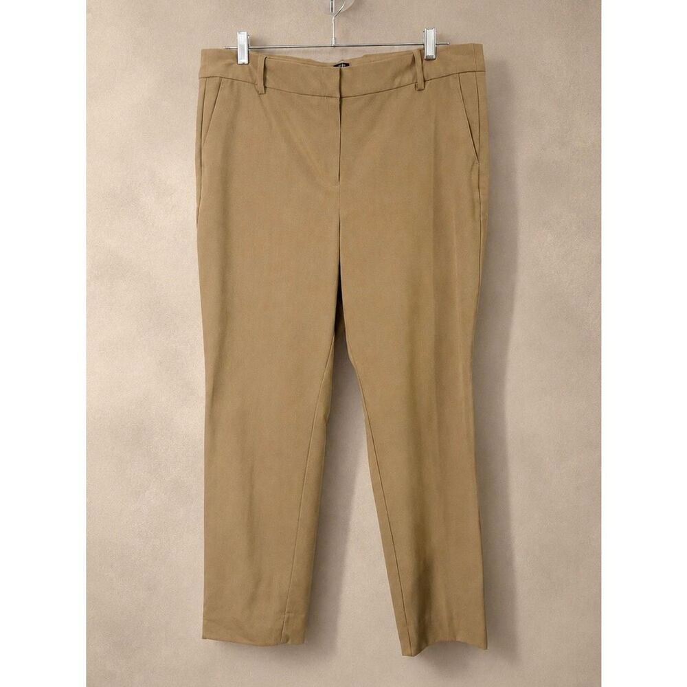 J.Crew Factory Ruby Crop Pant in Camel Tan | Size 14